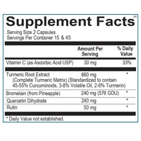 Ortho Molecular, Traumeric, 30 Capsules UPC 615033005511 | Hilife Vitamins