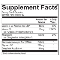Ortho Molecular, GABAnol, 60 Capsules UPC 615033005559 | Hilife Vitamins