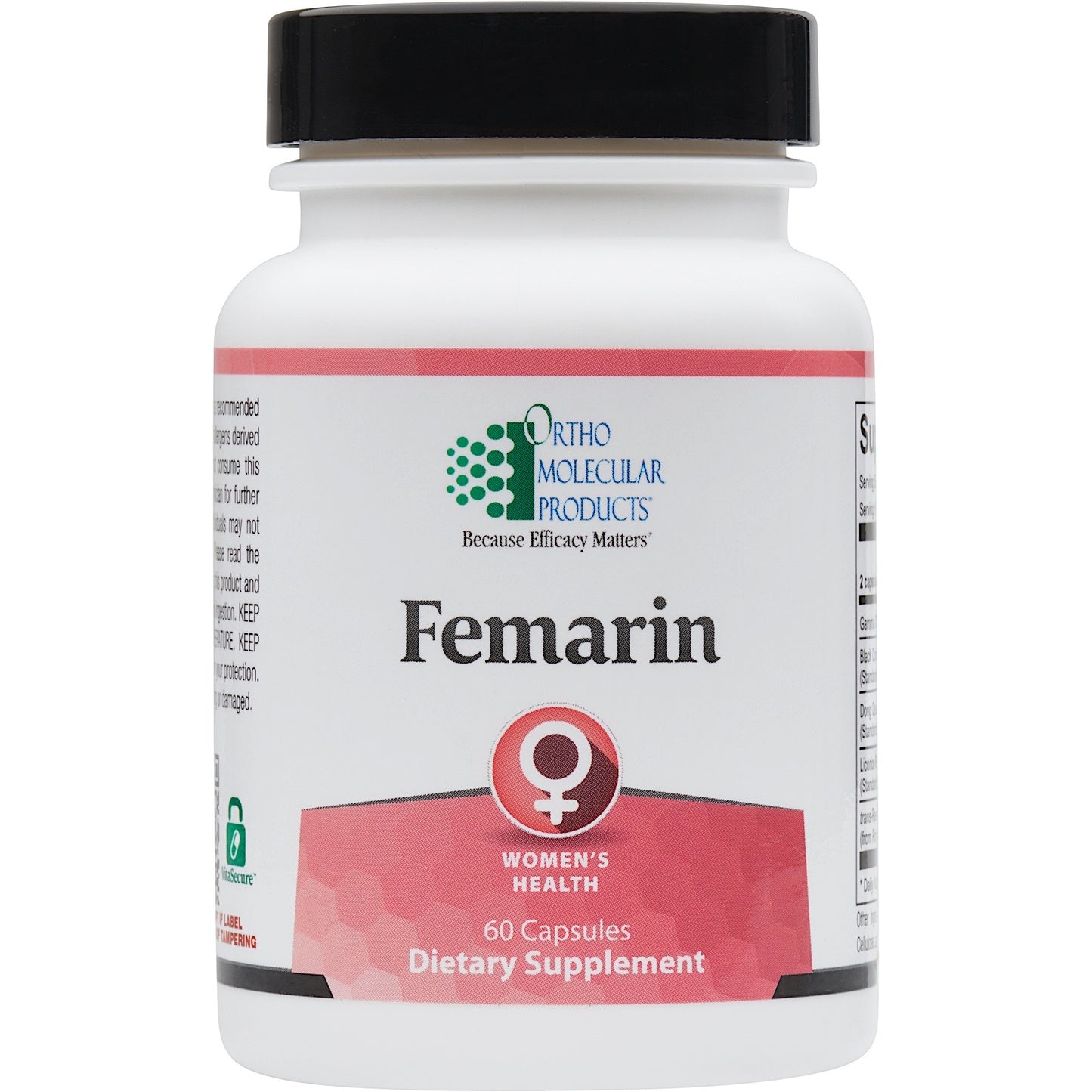 Ortho Molecular, FEMARIN, 60 Capsules UPC 615033005597 | HiLife Vitamins