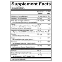 Ortho Molecular, OsteoPrev, 120 Capsules UPC 615033005672 | Hilife Vitamins