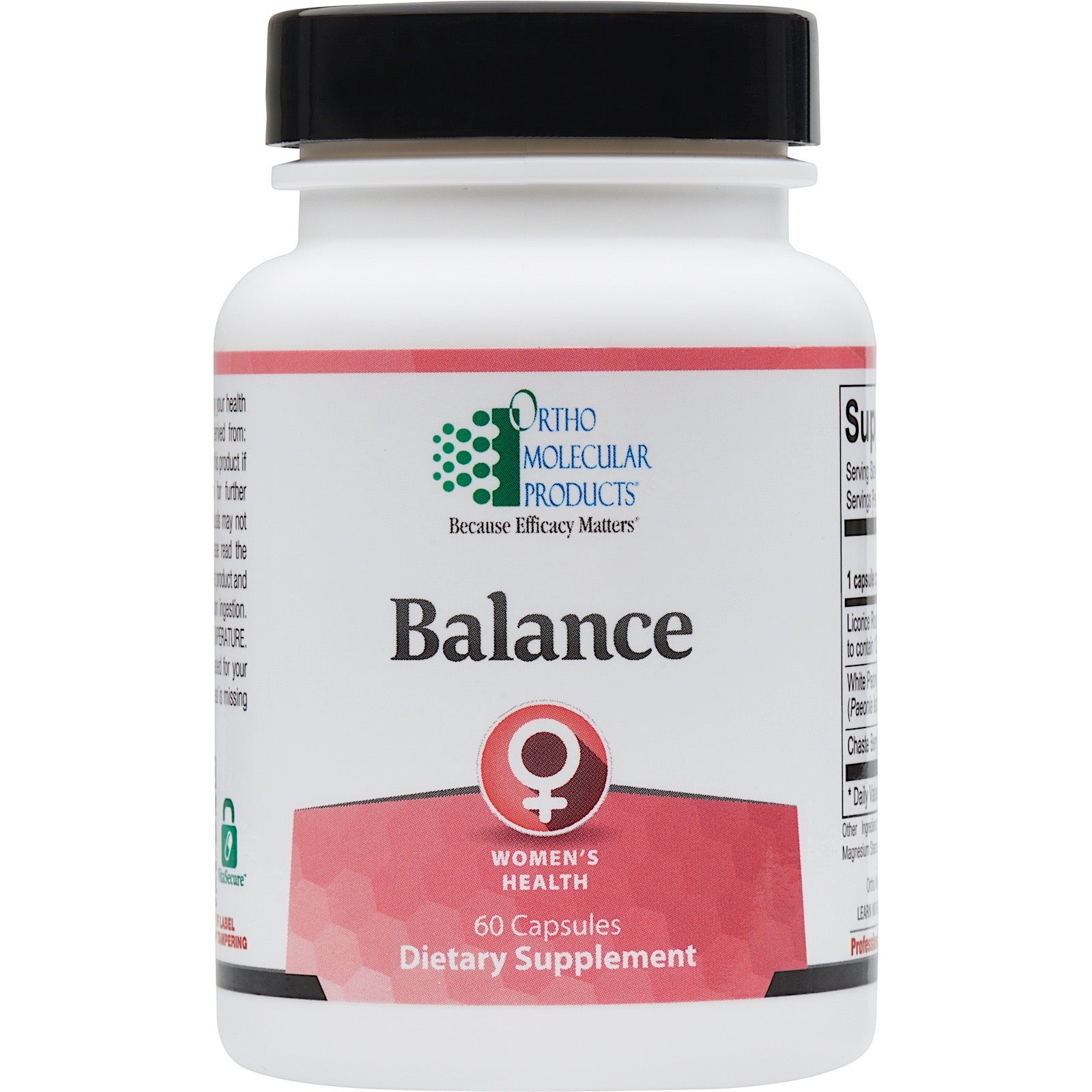 Ortho Molecular, BALANCE, 60 Capsules UPC 615033005788 | HiLife Vitamins
