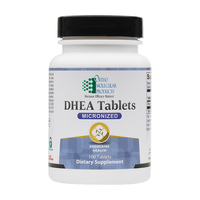 Ortho Molecular, Dhea 5 mg, 100 Tablets UPC 615033005900 | HiLife Vitamins