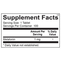 Ortho Molecular, Melatonin, 100 Capsules UPC 615033005948 | Hilife Vitamins