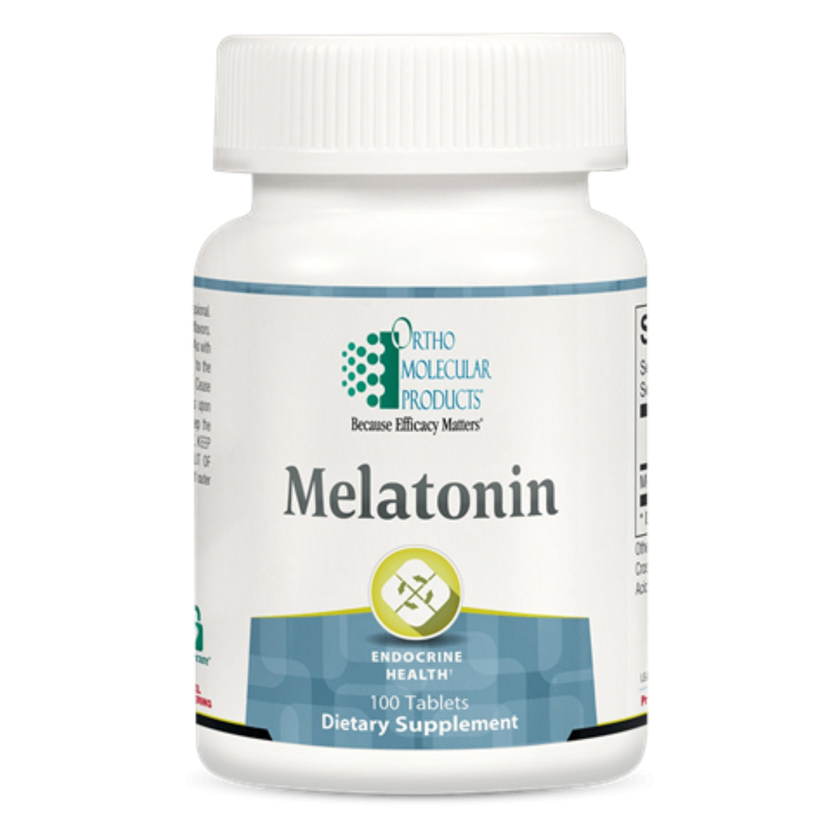 Ortho Molecular, Melatonin, 100 Capsules UPC 615033005948 | Hilife Vitamins