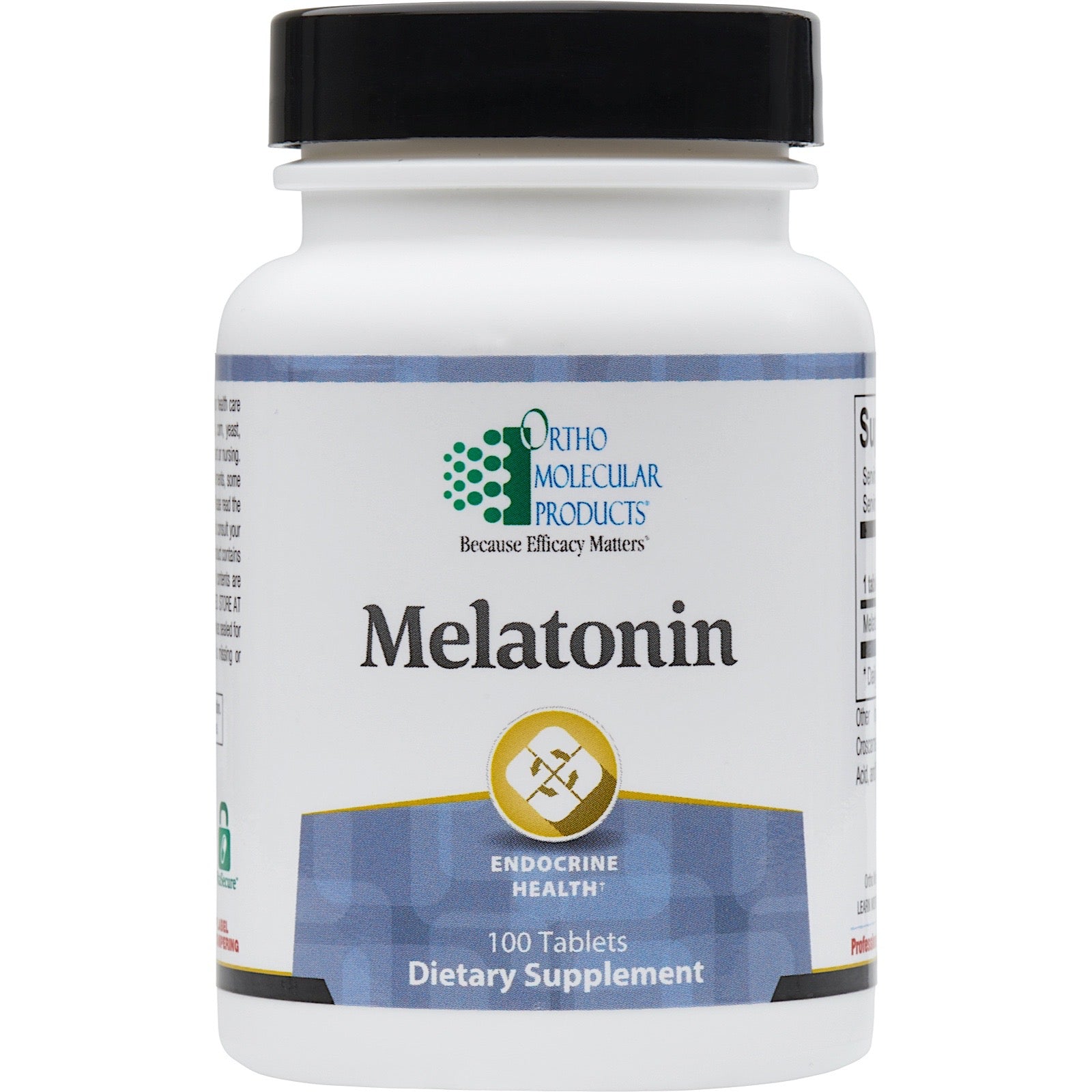 Ortho Molecular, MELATONIN, 100 Capsules UPC 615033005948 | HiLife Vitamins