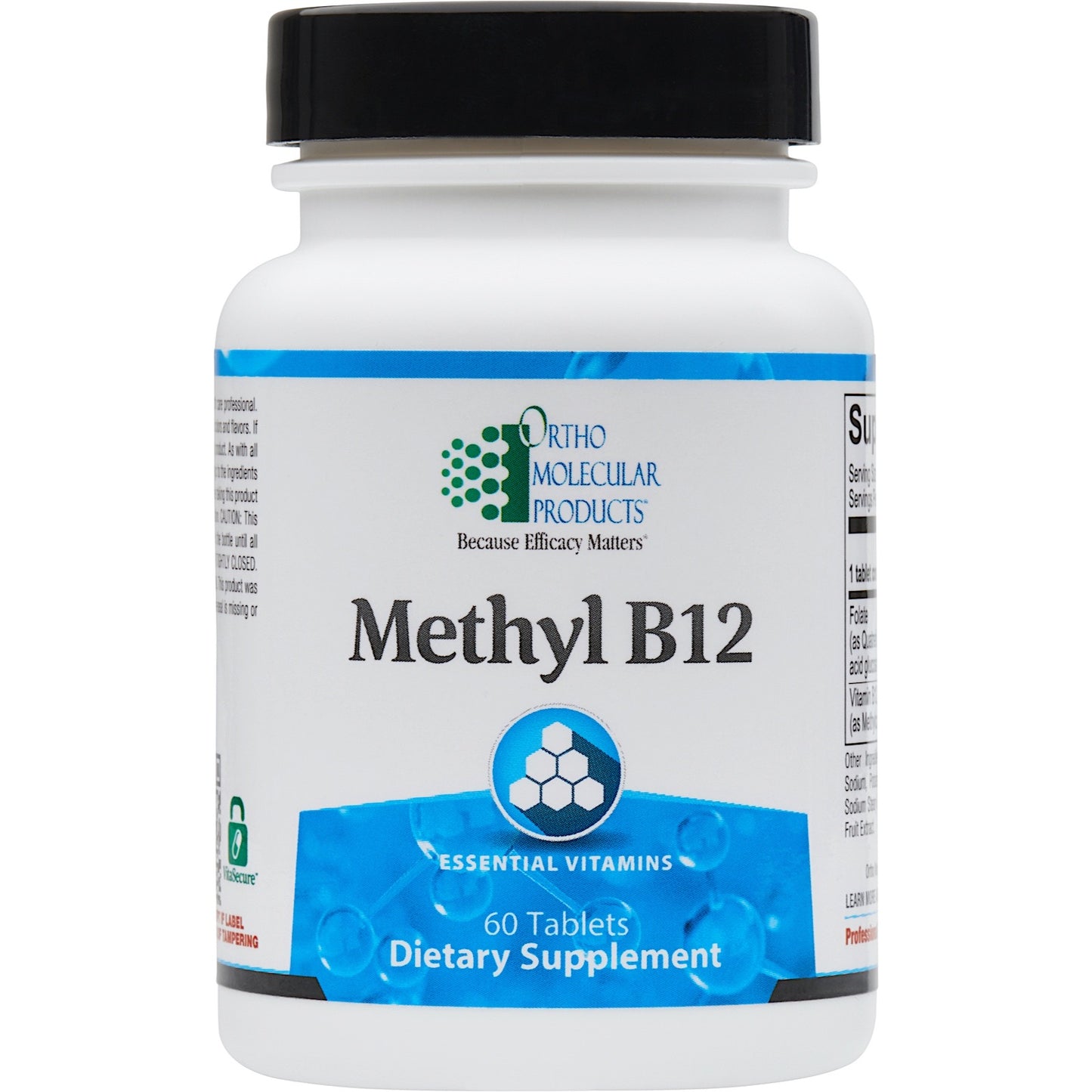 Ortho Molecular, Methyl B12, 60 Tablets UPC 615033005993 | HiLife Vitamins