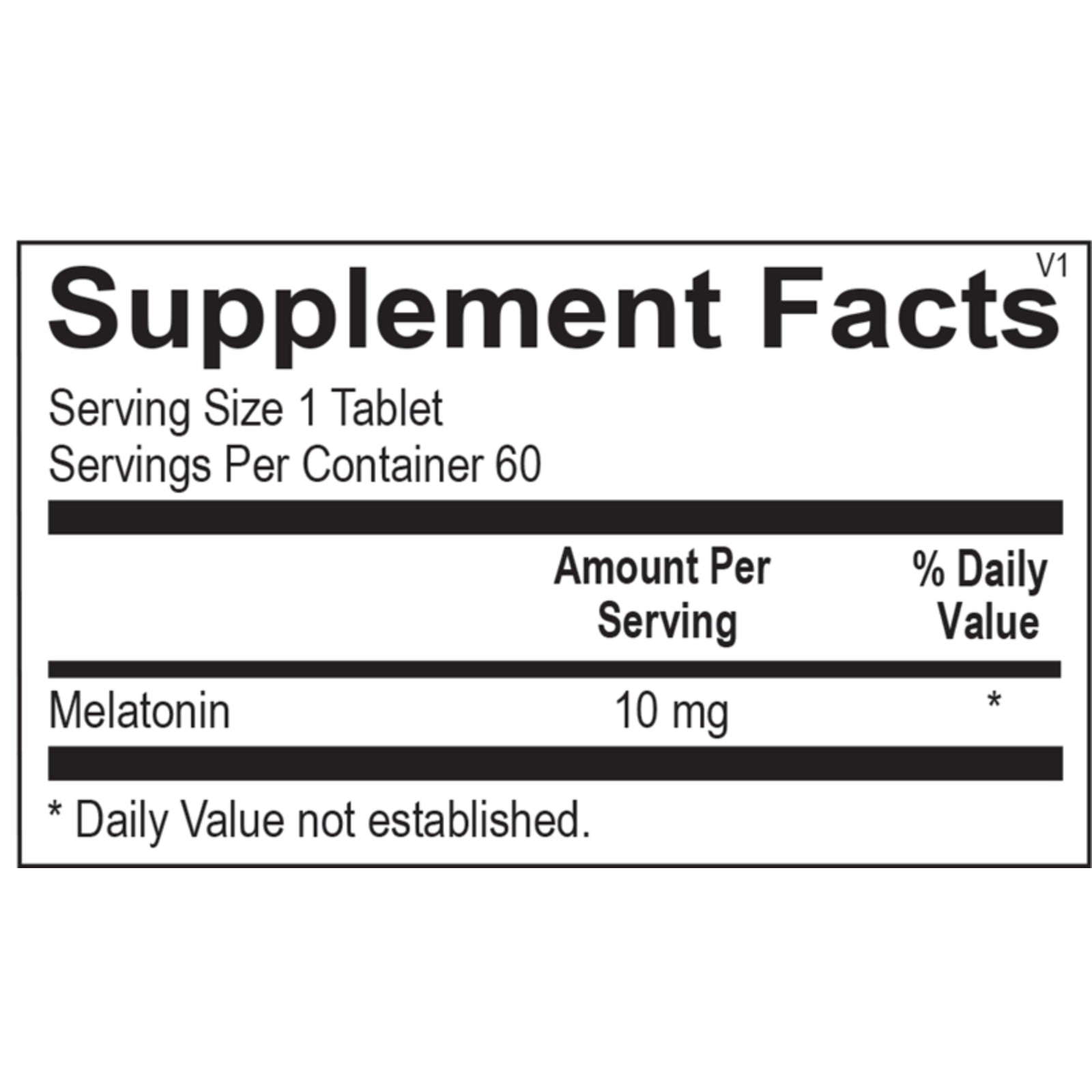 Ortho Molecular, Melatonin 10 mg, 60 Tablets UPC 615033006099 | HiLife Vitamins