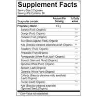Ortho Molecular, Indigo Greens, 180 Capsules UPC 615033006129 | Hilife Vitamins