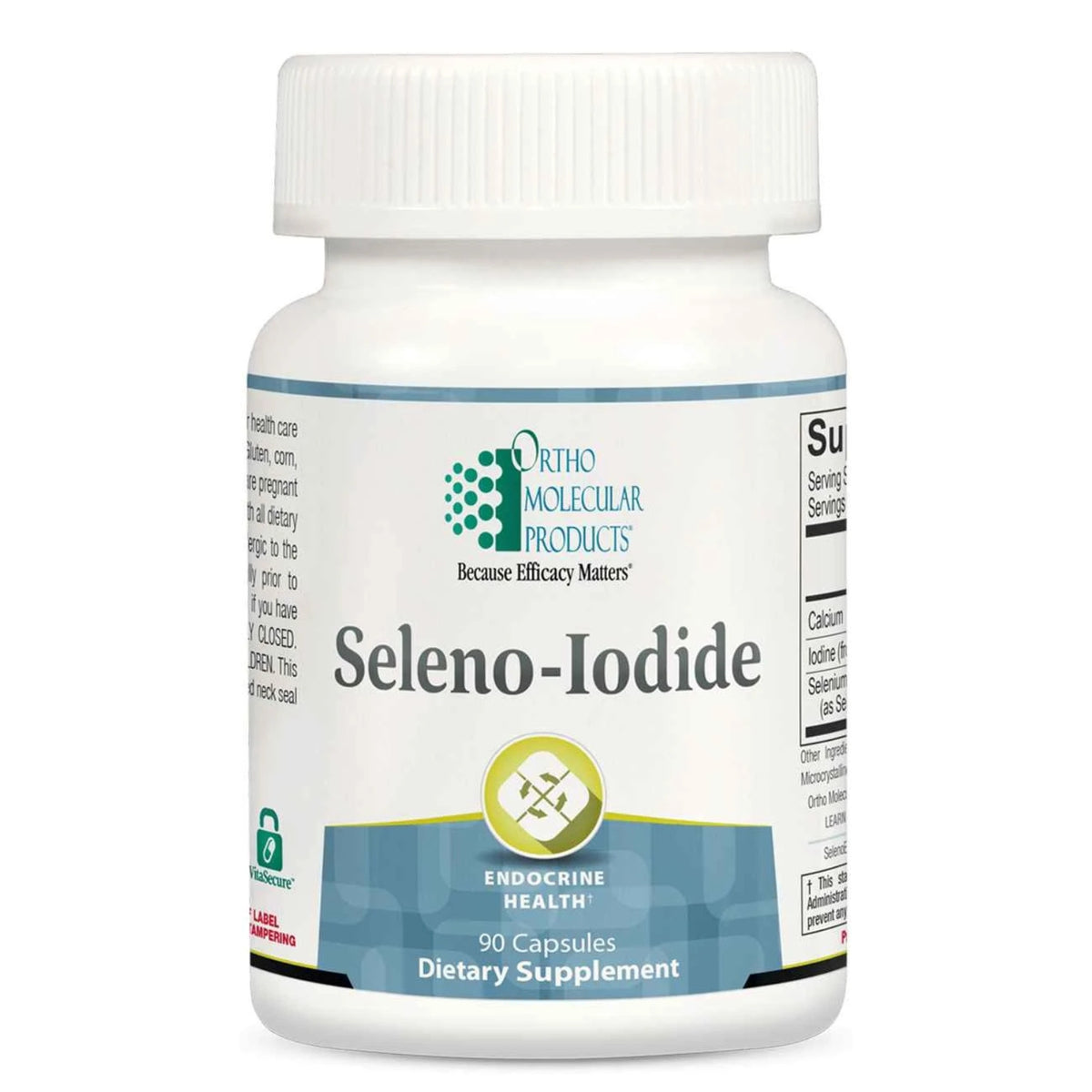 Ortho Molecular, Seleno-Iodide, 90 Capsules UPC 615033006211 | Hilife Vitamins