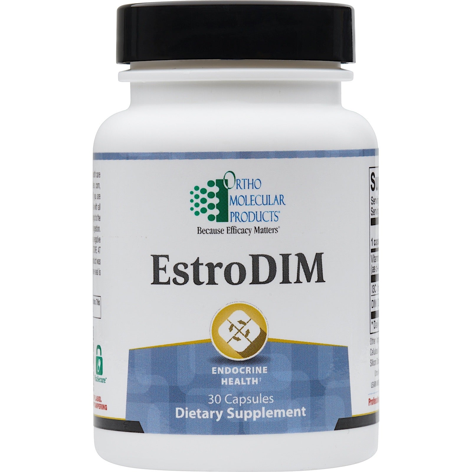 Ortho Molecular, Estro Dim, 30 Capsules UPC 615033006303 | HiLife Vitamins