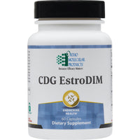 Ortho Molecular, CDG EstroDIM, 60 Capsules UPC 615033006358 | HiLife Vitamins