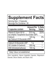 Ortho Molecular, CDG EstroDIM, 60 Capsules UPC 615033006358 | HiLife Vitamins