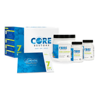 Ortho Molecular, Core Restore 7-Day Detox Kit, French Vanilla Flavor UPC 615033006907 | Hilife Vitamins