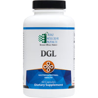 Ortho Molecular, DGL, 60 Capsules UPC 615033007386 | Hilife Vitamins