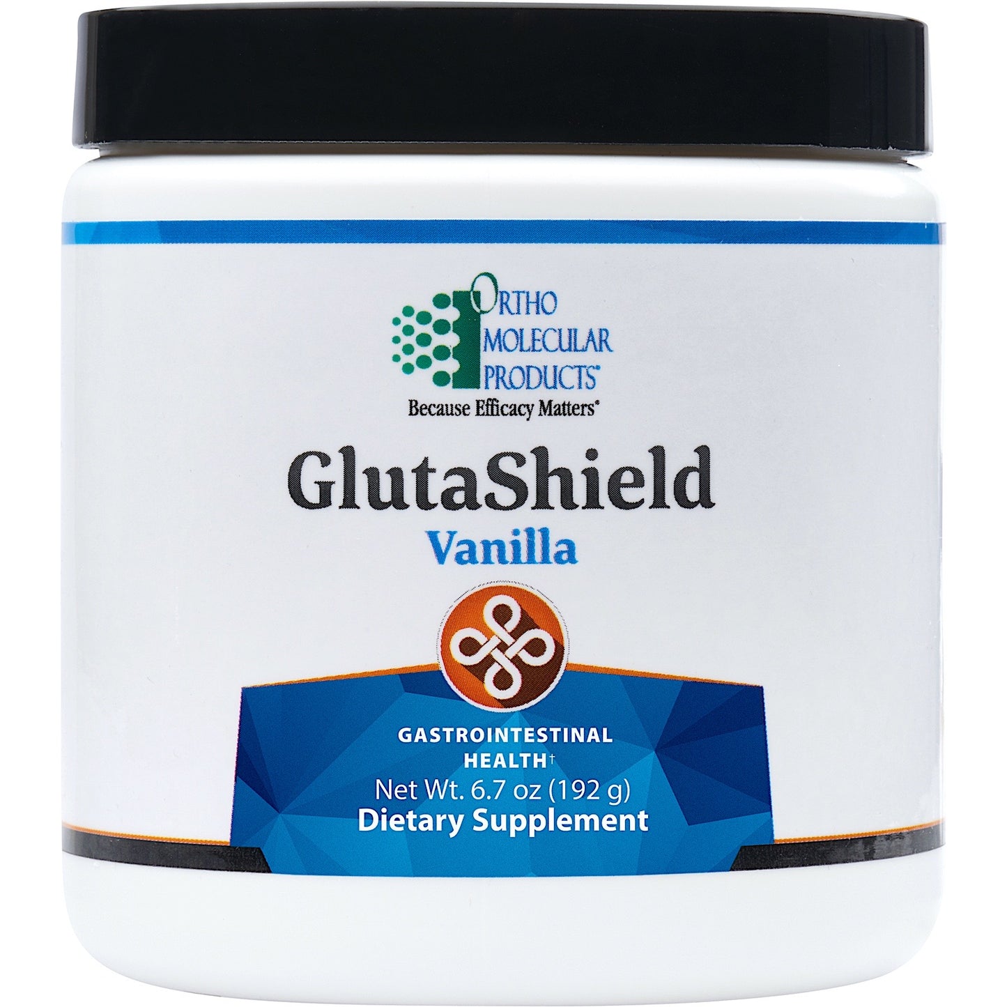 Ortho Molecular, GlutaShield Vanilla, 6.7 oz (192 g) UPC 615033007607 | HiLife Vitamins