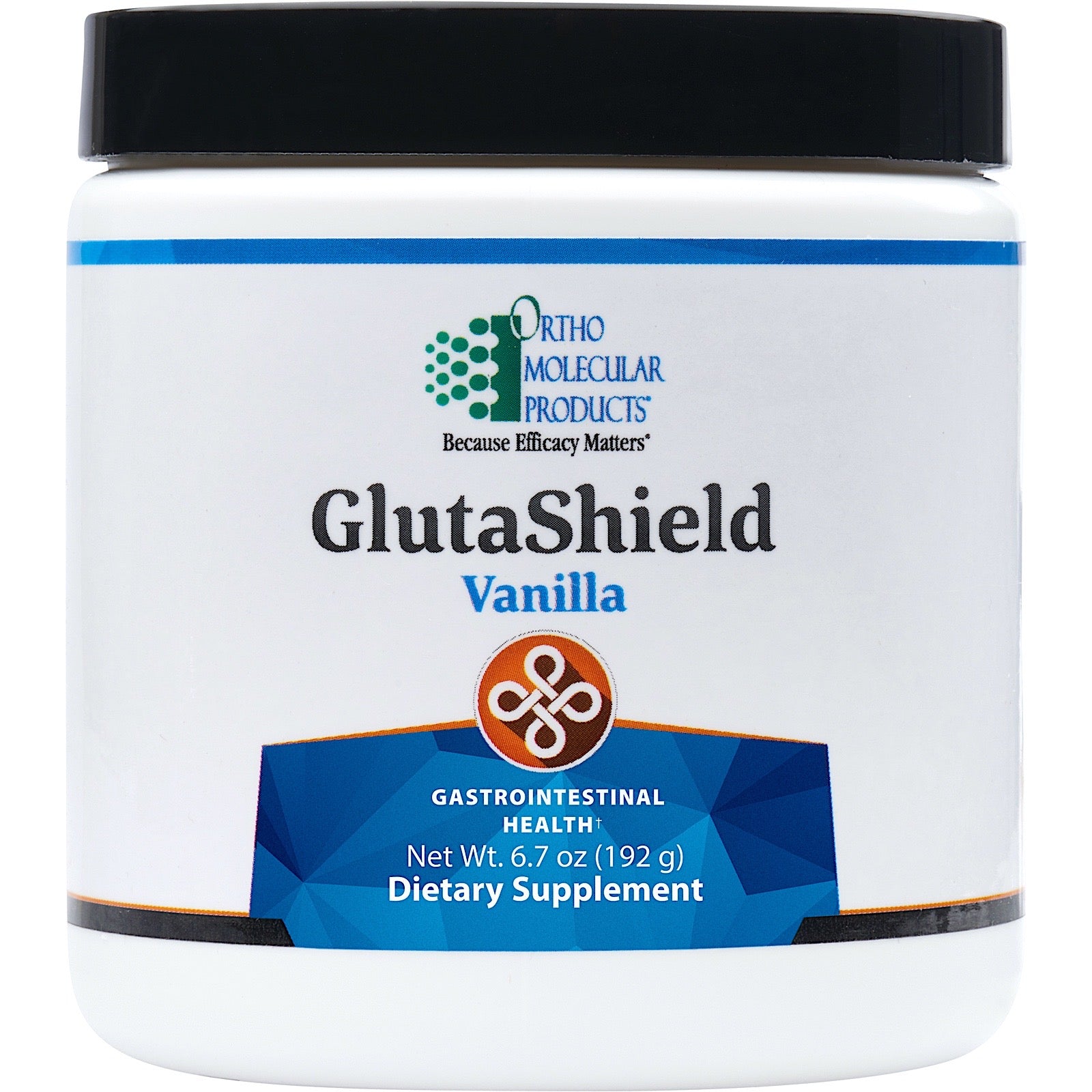 Ortho Molecular, GlutaShield Vanilla, 6.7 oz (192 g) UPC 615033007607 | HiLife Vitamins