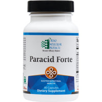 Ortho Molecular, Paracid Forte, 90 Capsules UPC 615033008147 | Hilife Vitamins