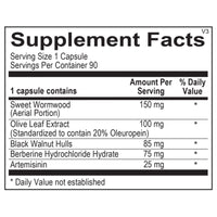Ortho Molecular, Paracid Forte, 90 Capsules UPC 615033008147 | Hilife Vitamins