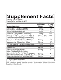 Ortho Molecular, Cerenity Pm, 120 Capsules UPC 615033008321 | HiLife Vitamins