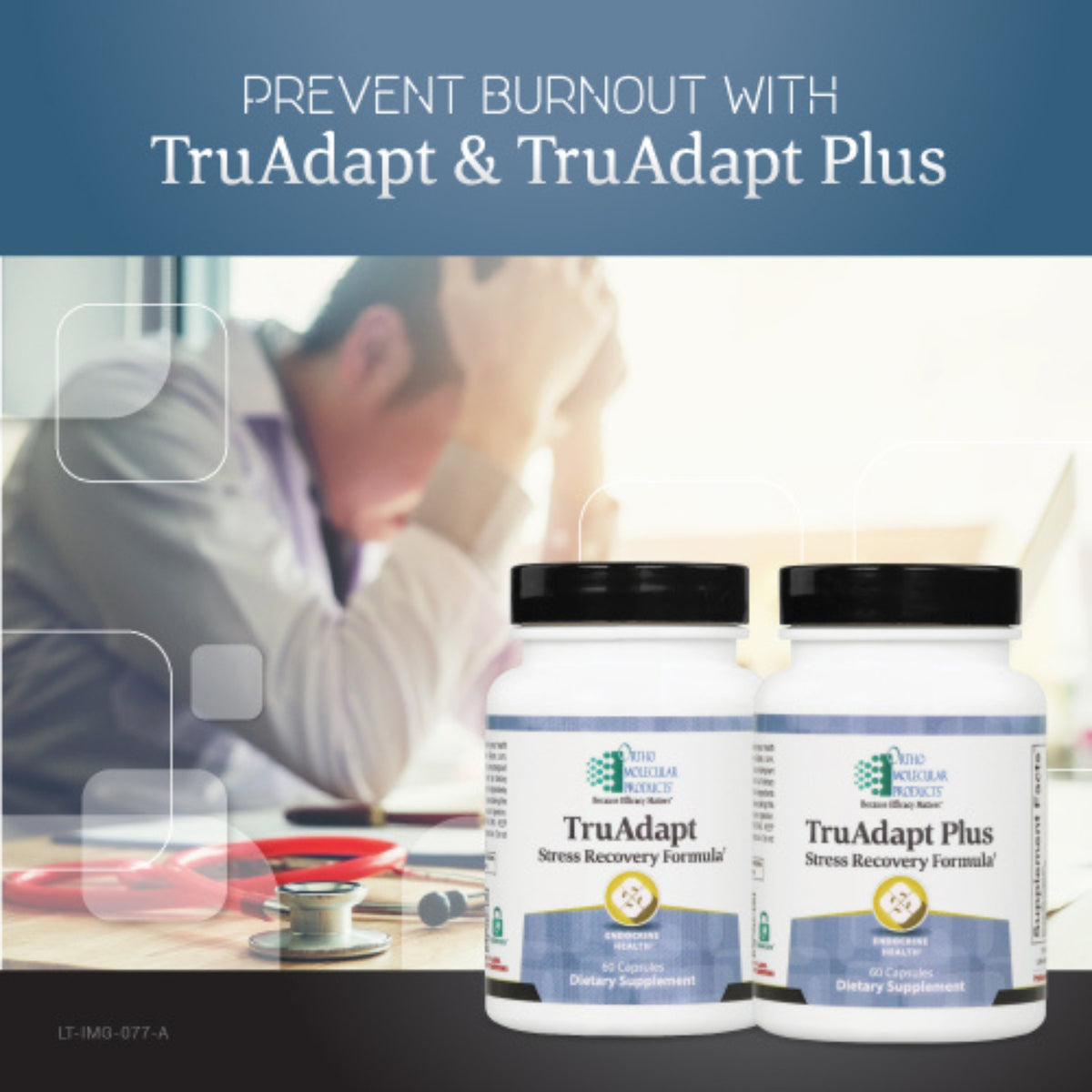 Ortho Molecular, TruAdapt, 60 Capsules UPC 615033009076 | Hilife Vitamins