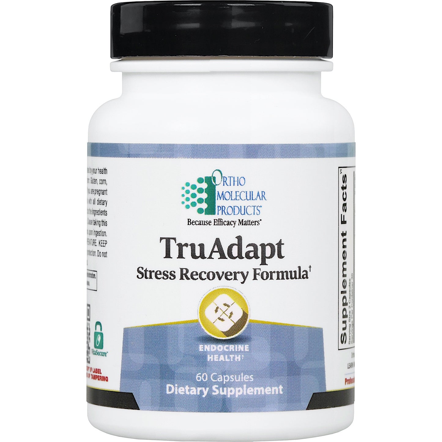 Ortho Molecular, TruAdapt, 60 Capsules UPC 615033009076 | HiLife Vitamins