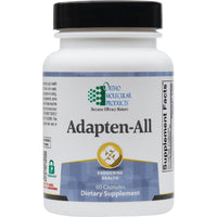 Ortho Molecular, Adapten-All, 60 Capsules UPC 615033009182 | Hilife Vitamins