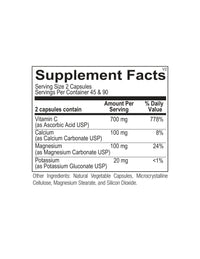 Ortho Molecular, Buffered C, 180 Capsules UPC 615033011123 | HiLife Vitamins