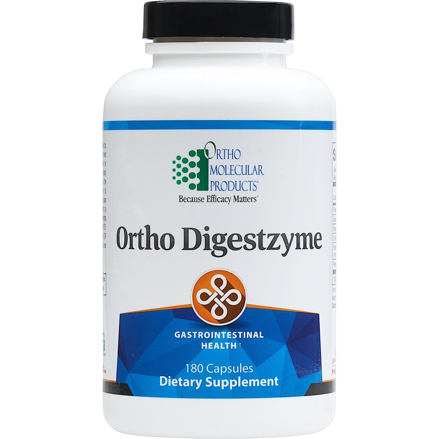 Ortho Molecular, Ortho Digestzyme, 180 Capsules UPC 615033011246 | HiLife Vitamins