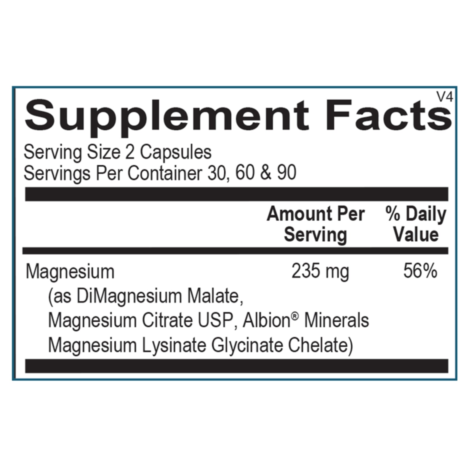 Ortho Molecular, Reacted Magnesium, 120 Capsules UPC 615033012502 | HiLife Vitamins