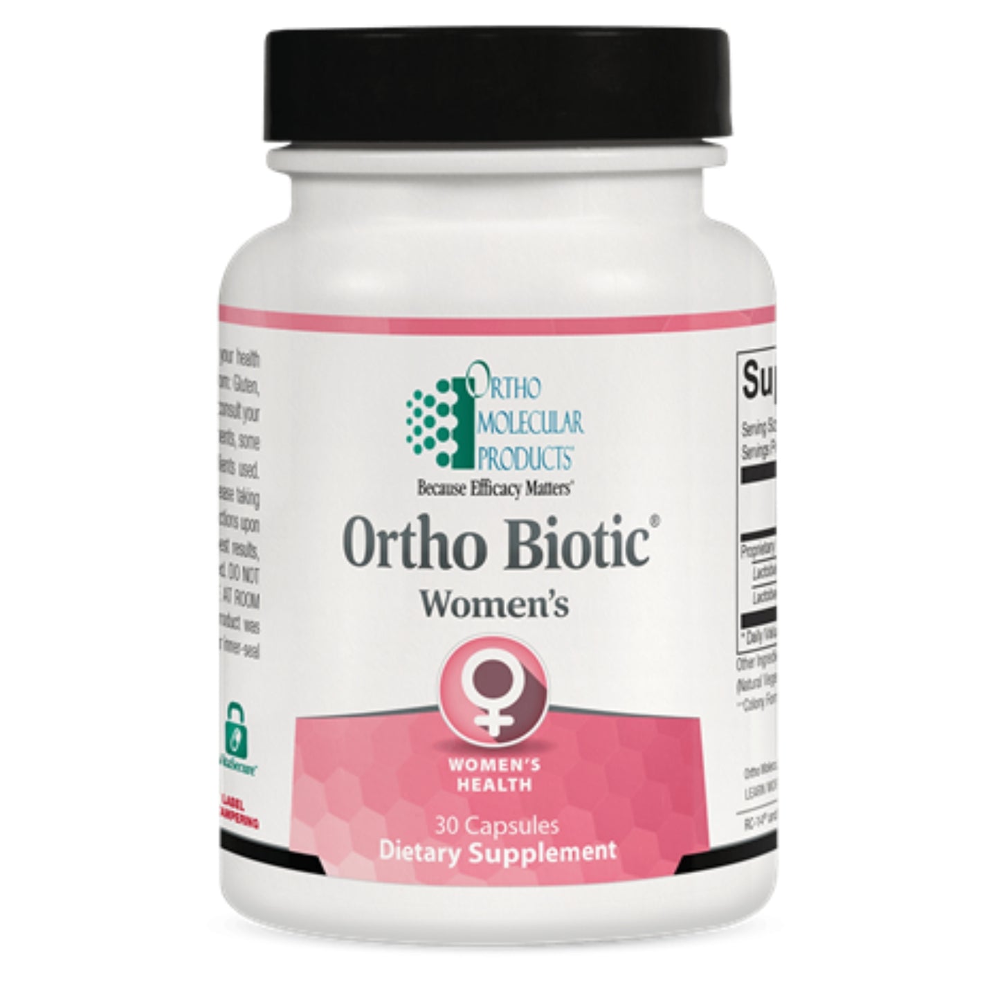 Ortho Molecular, Ortho Biotic Women's, 30 Capsules UPC 615033014780 | HiLife Vitamins