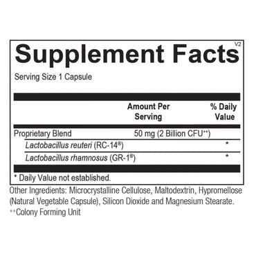 Ortho Molecular, Ortho Biotic Women's, 30 Capsules UPC 615033014780 | Hilife Vitamins