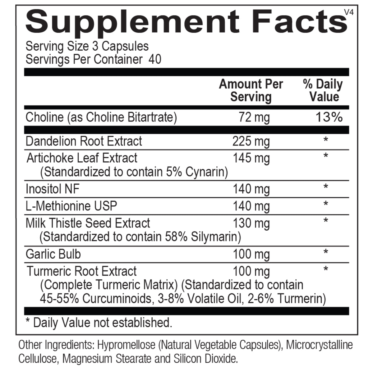 Ortho Molecular, PhytoCore, 120 Capsules UPC 615033015237 | HiLife Vitamins