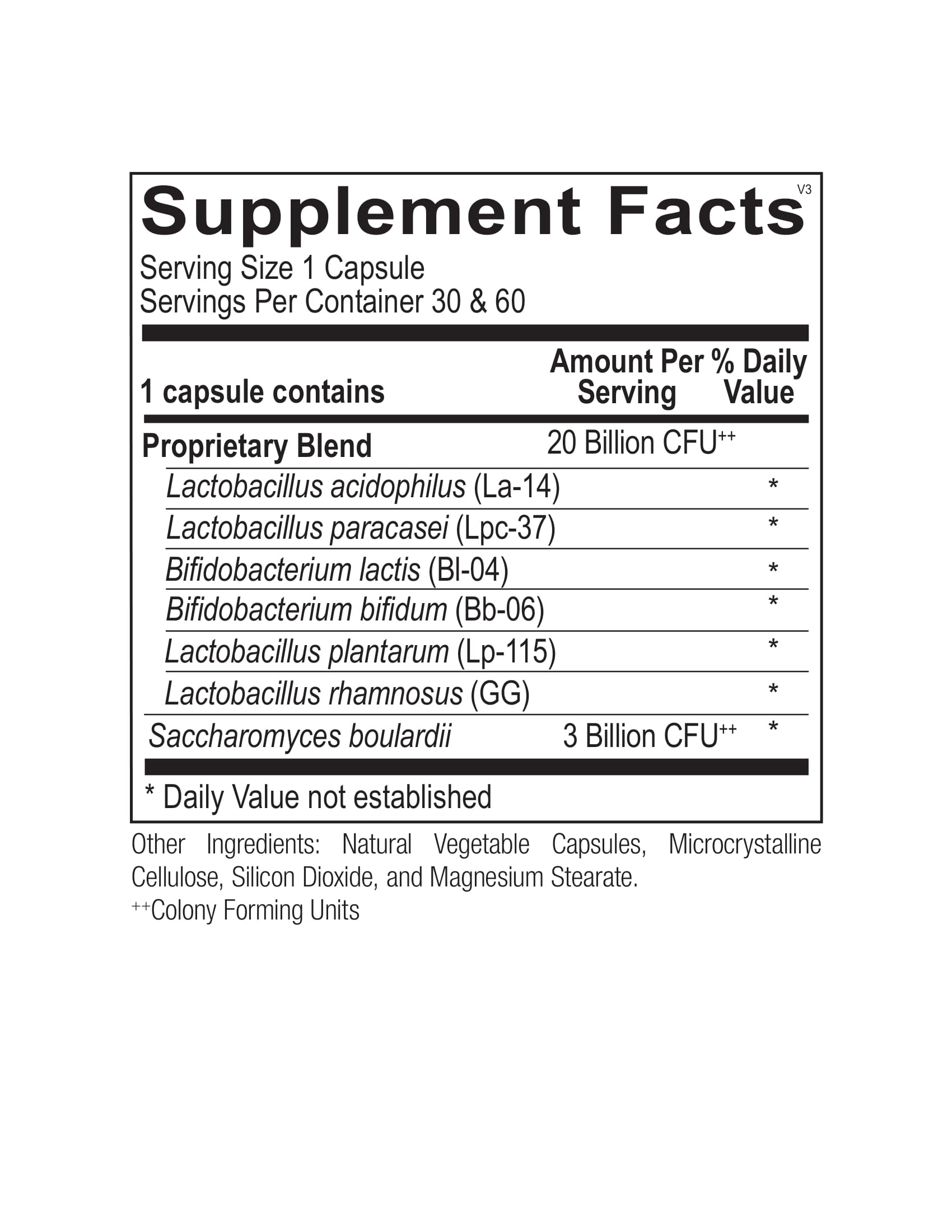 Ortho Molecular, Ortho Biotic, 60 Capsules - [product_sku] | HiLife Vitamins