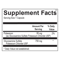 Ortho Molecular, Glucosamine Sulfate, 120 Capsules UPC 615033015411 | Hilife Vitamins
