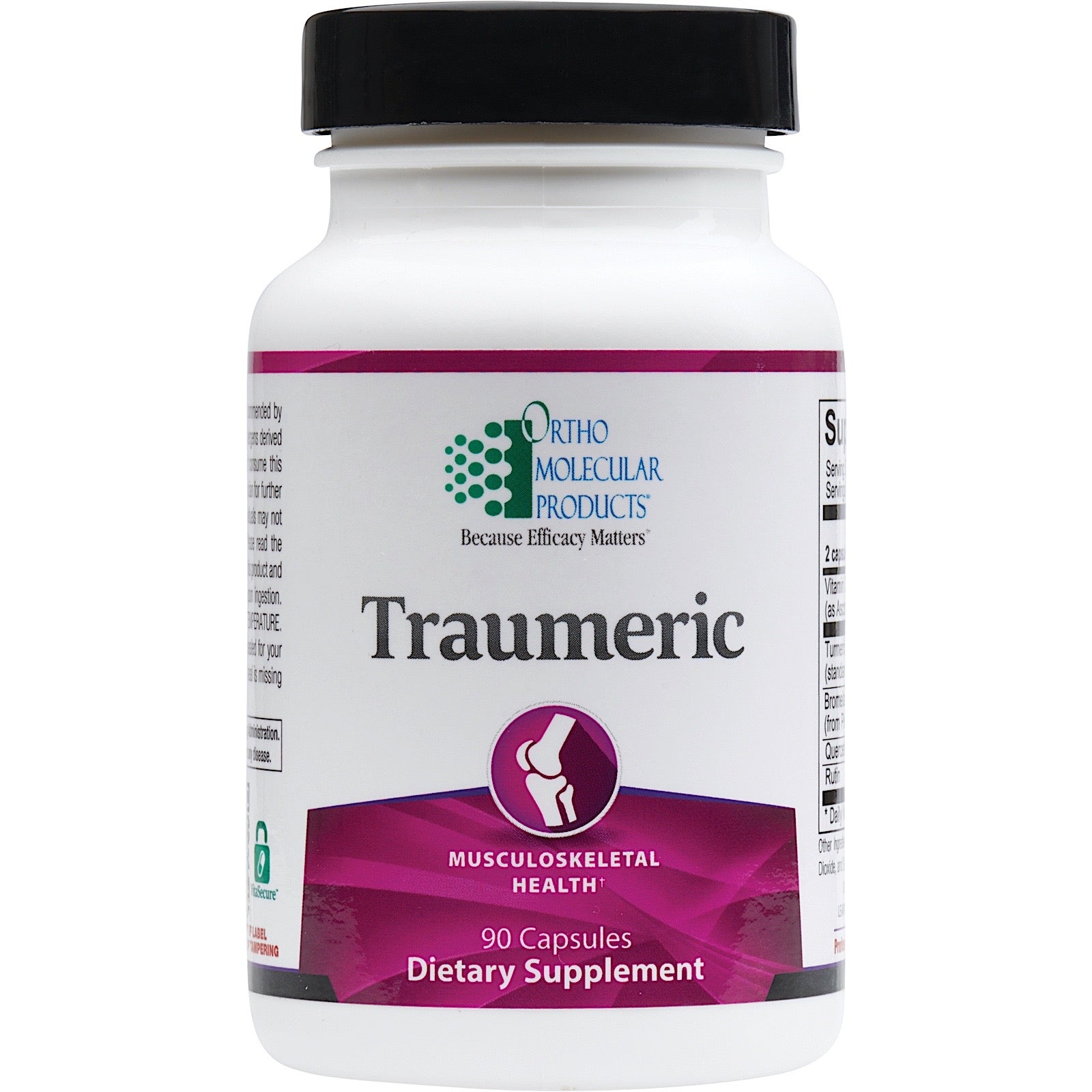 Ortho Molecular, Traumeric, 90 Capsules UPC 615033015510 | HiLife Vitamins