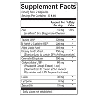 Ortho Molecular, 4sight, 120 Capsules UPC 615033015572 | Hilife Vitamins