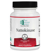 Ortho Molecular, Nattokinase, 60 Softgel Capsules UPC 615033018405 | Hilife Vitamins