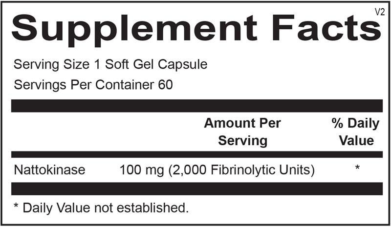 Ortho Molecular, Nattokinase, 60 Softgel Capsules UPC 615033018405 | HiLife Vitamins