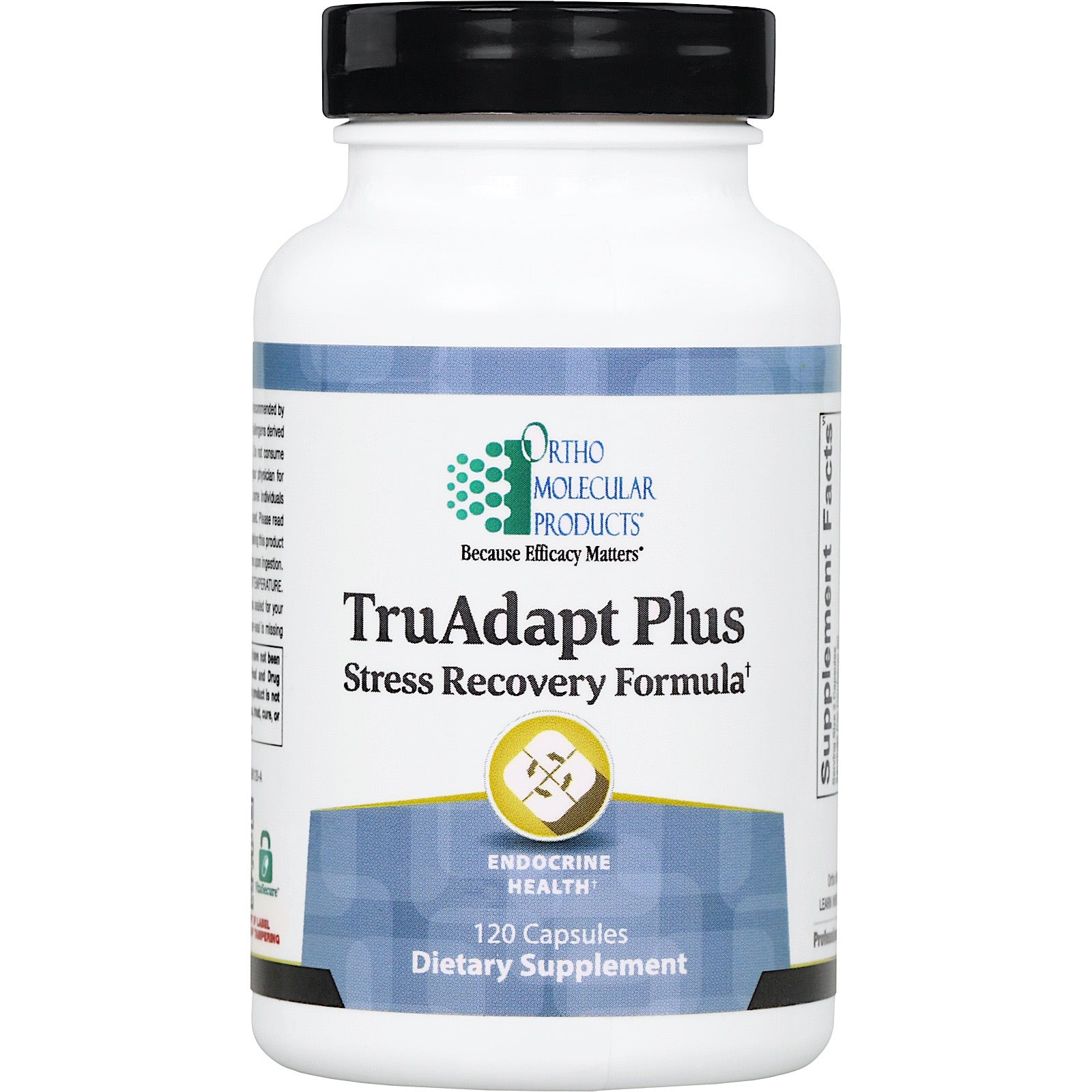 Ortho Molecular, TruAdapt Plus, 120 Capsules UPC 615033019082 | HiLife Vitamins