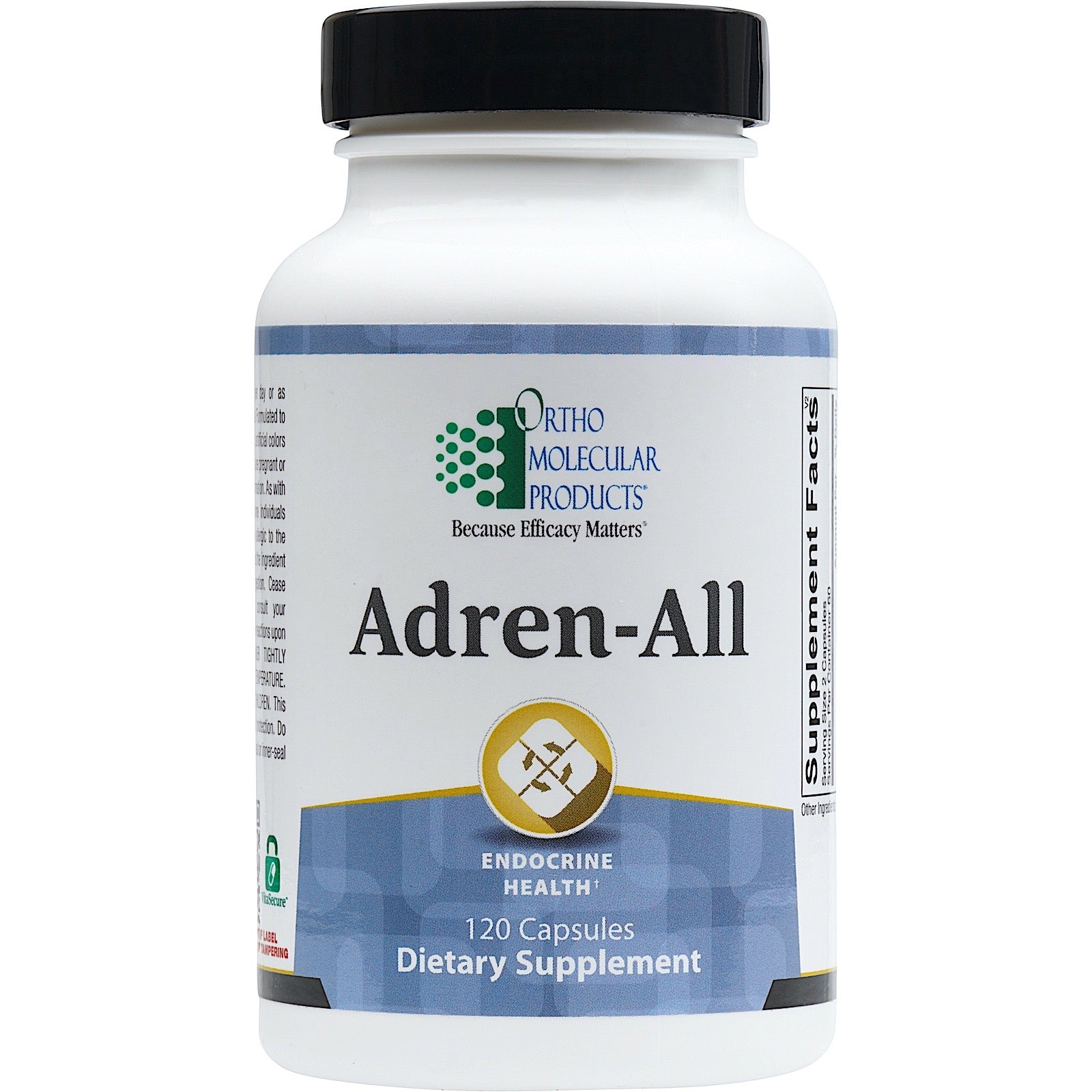 Ortho Molecular, Adren All, 120 Capsules UPC 615033019174 | HiLife Vitamins