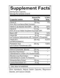 Ortho Molecular, Adren All, 120 Capsules UPC 615033019174 | HiLife Vitamins