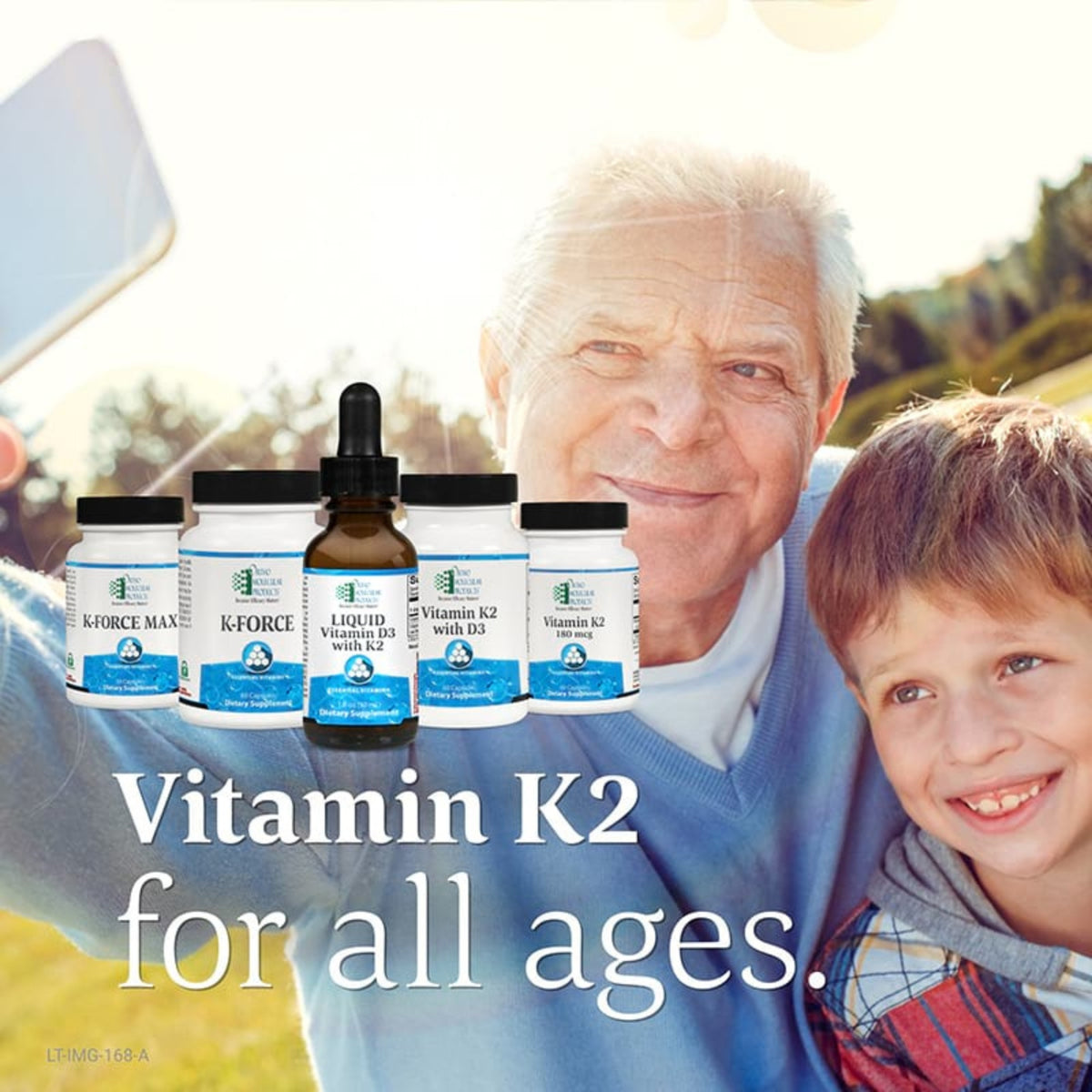 Ortho Molecular, Vitamin K2 with D3, 30 Capsules UPC 615033021252 | Hilife Vitamins