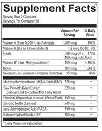 Ortho Molecular, Cosmedix, 60 Capsules UPC 615033025502 | HiLife Vitamins