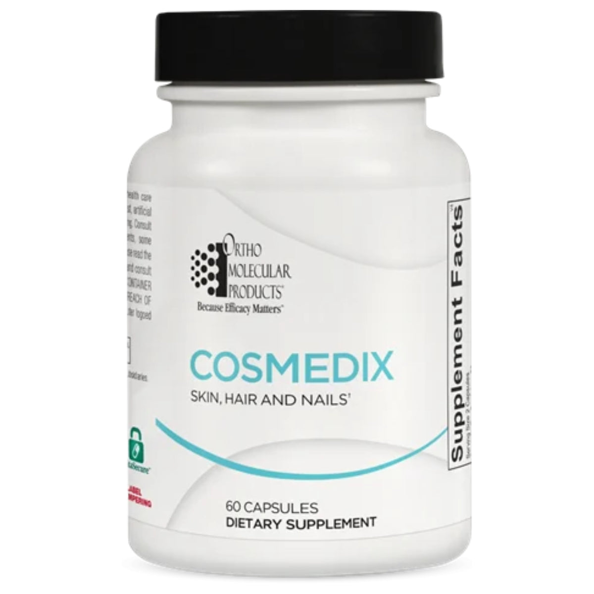 Ortho Molecular, Cosmedix, 60 Capsules UPC 615033025502 | Hilife Vitamins