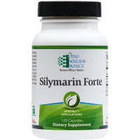 Ortho Molecular, Silymarin Forte, 120 Capsules UPC 615033028060 | Hilife Vitamins