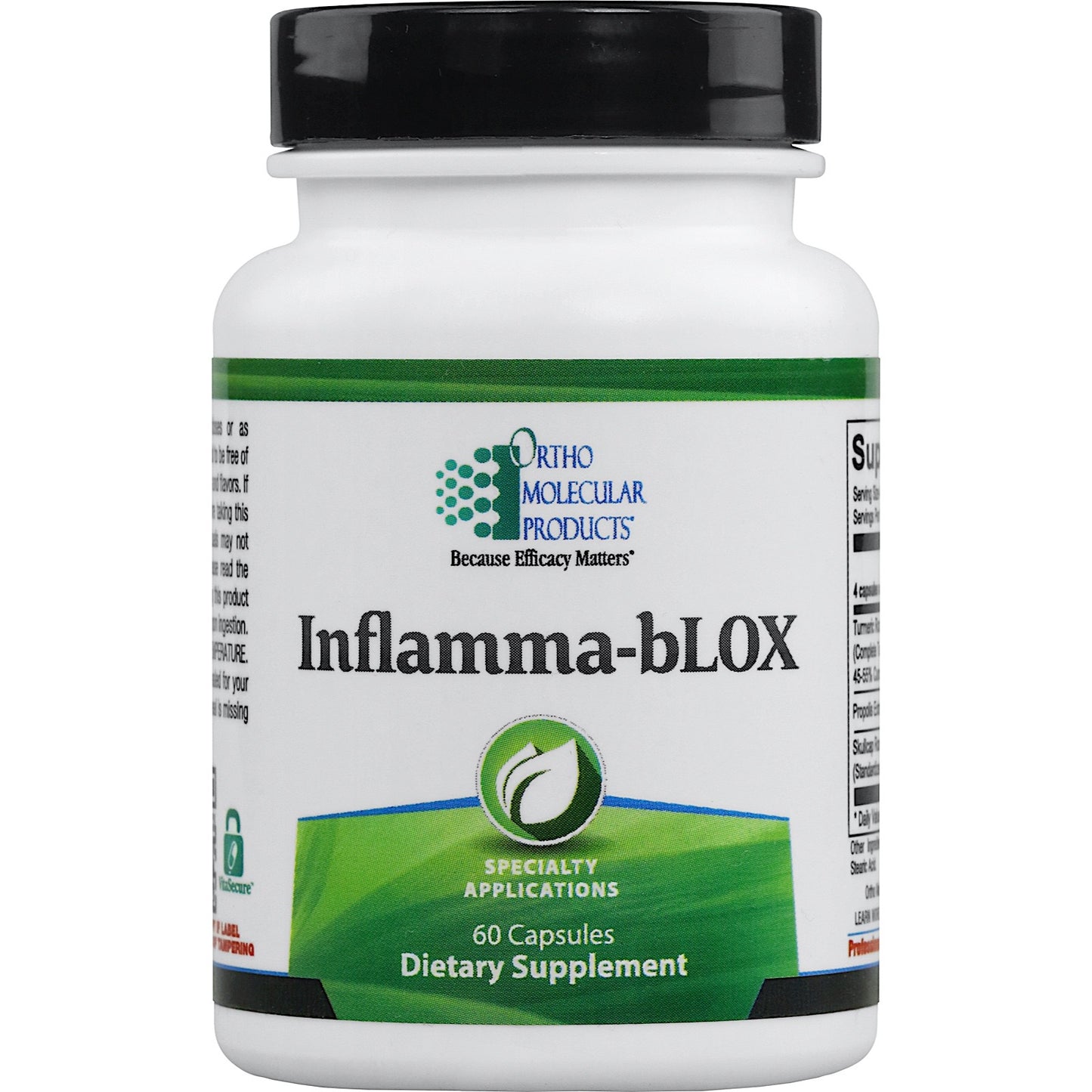 Ortho Molecular, INFLAMMA-BLOX, 60 Capsules UPC 615033056070 | HiLife Vitamins