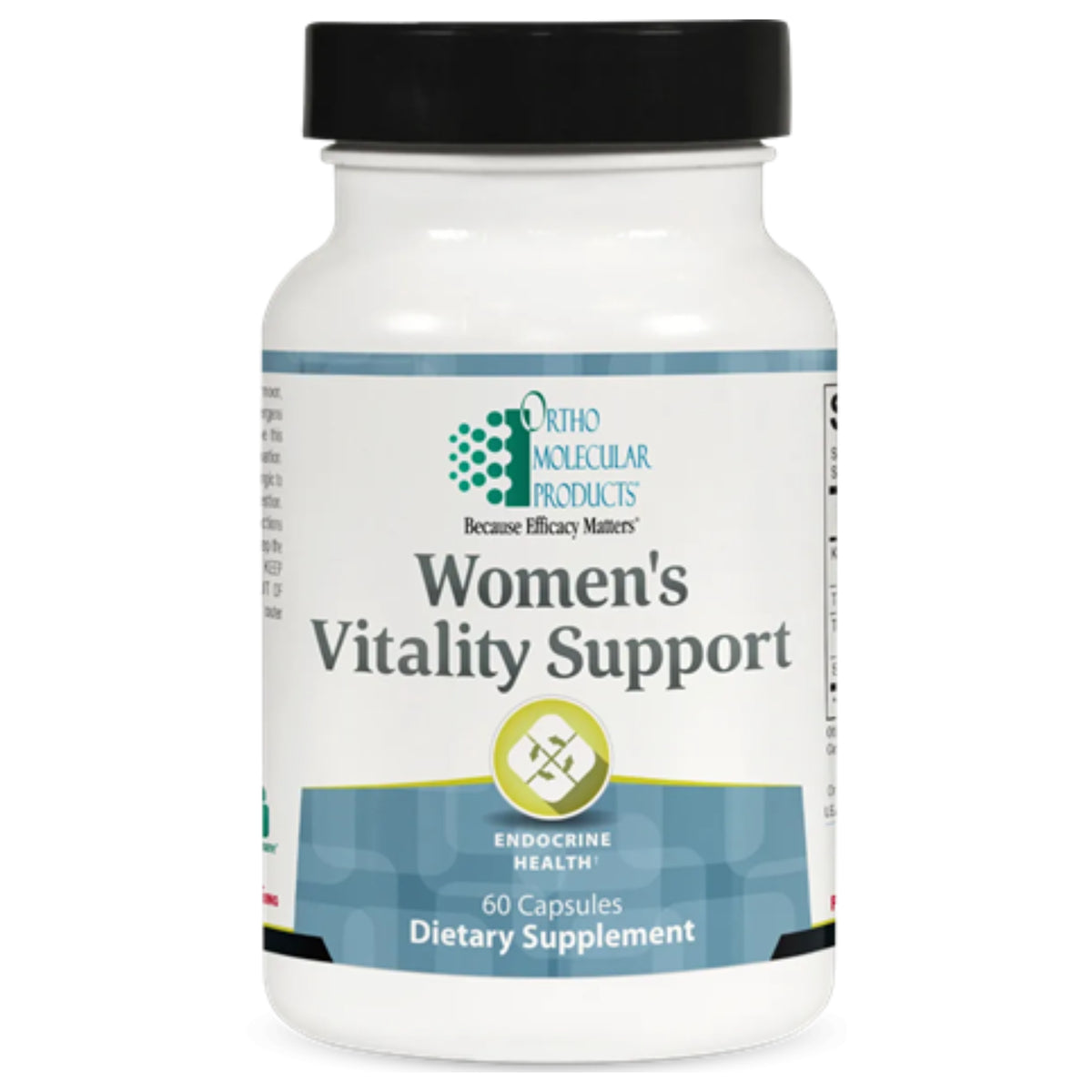 Ortho Molecular, Women's Vitality Support, 60 Capsules UPC 615033951320 | Hilife Vitamins