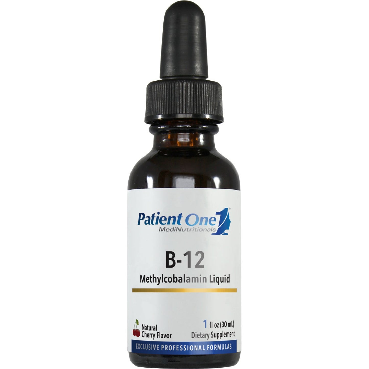 Patient One, B-12 Methylcobalamin, 1 fl oz (30 mL) Liquid UPC 859782006287 | Hilife Vitamins