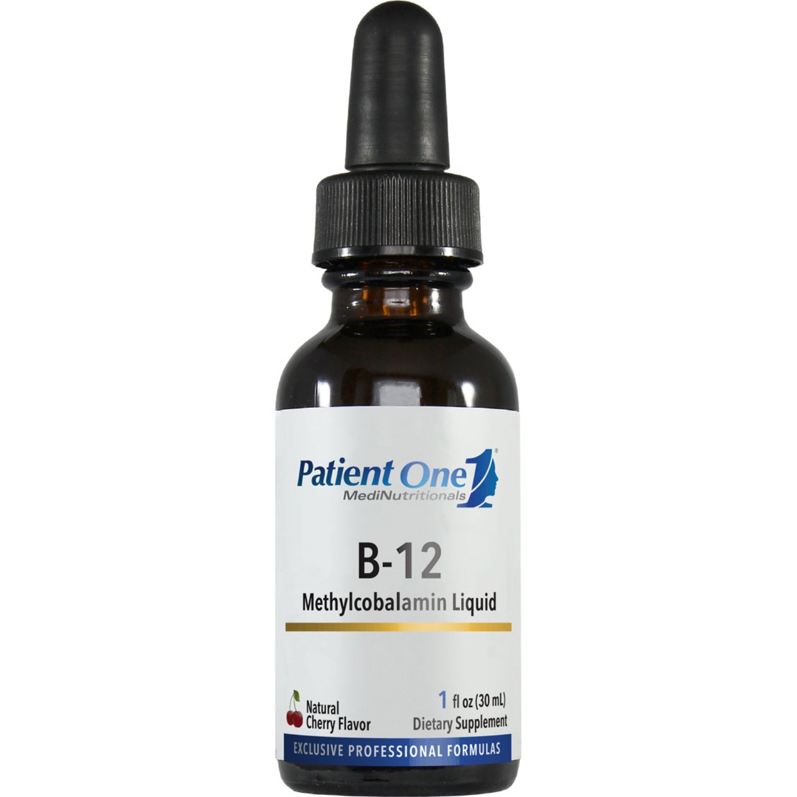 Patient One, B-12 Methylcobalamin, 1 fl oz (30 mL) Liquid UPC 859782006287 | Hilife Vitamins