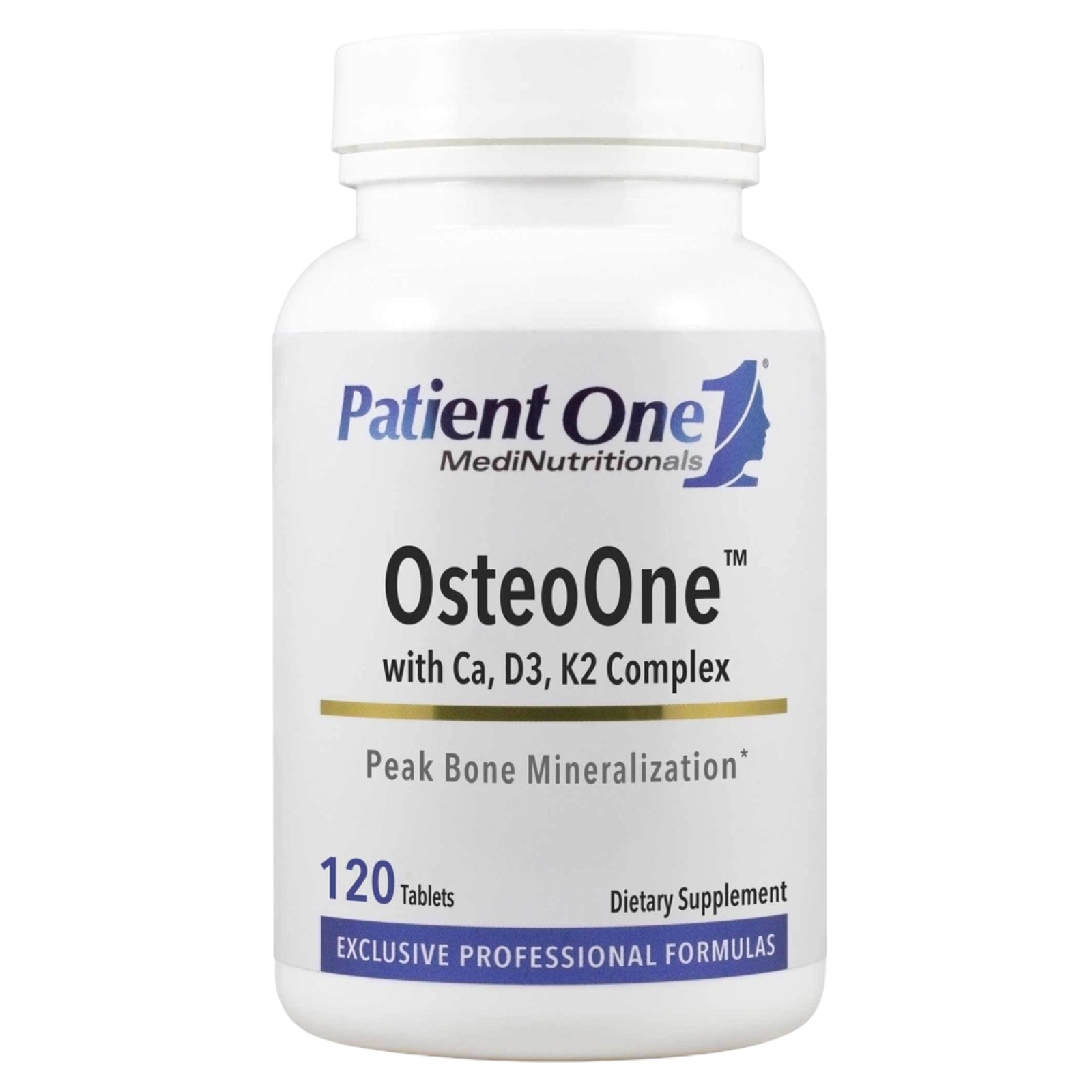 Patient One, OsteoOne, 120 Tablets UPC 853959004076 | Hilife Vitamins